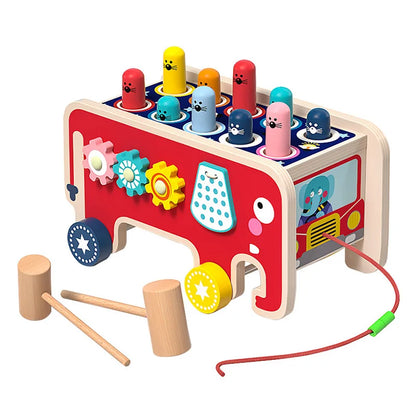 Toddler Kids Wooden Fun Game Montessori Activity Toys