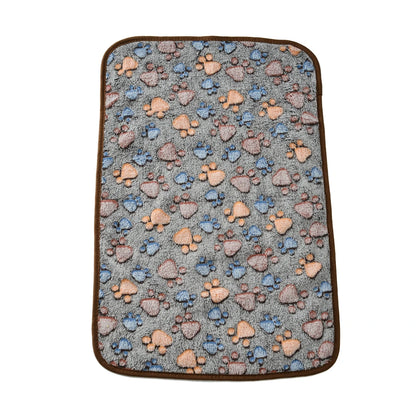 3 Sizes Cute Warm Pet Bed Mat Cover Towel