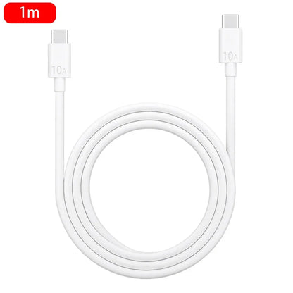 120W Fast Charger USB Type C PD Cable Fast Charging Quick Charge Adapter For iPhone 16/15 Pro Xiaomi Samsung Oneplus Huawei