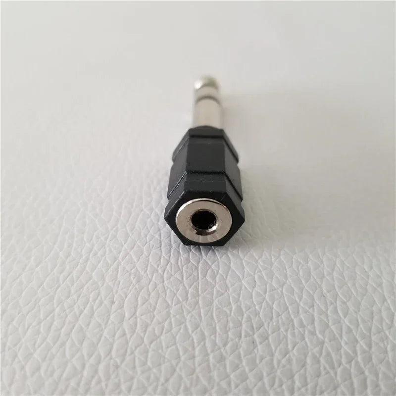 6.5mm to 3.5mm Adapter Converter Electronic Drum Plug Headphone Connector Jack