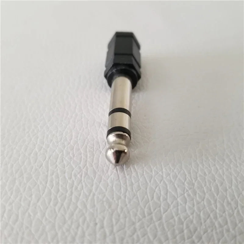 6.5mm to 3.5mm Adapter Converter Electronic Drum Plug Headphone Connector Jack