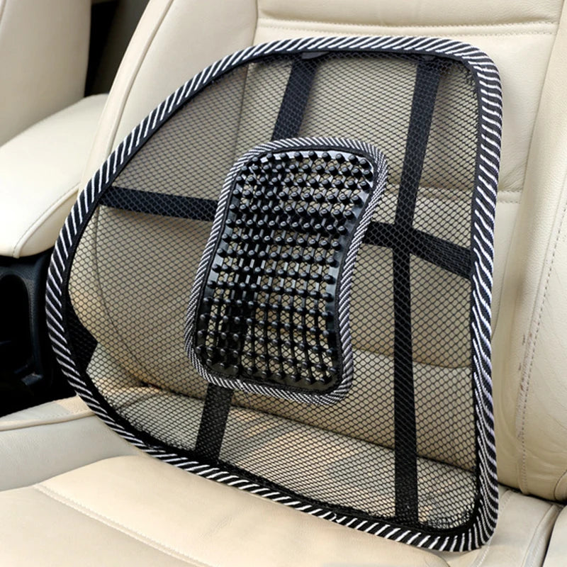 Back Cushion Mesh Lumbar Back Brace Car Seat Chair Cushion