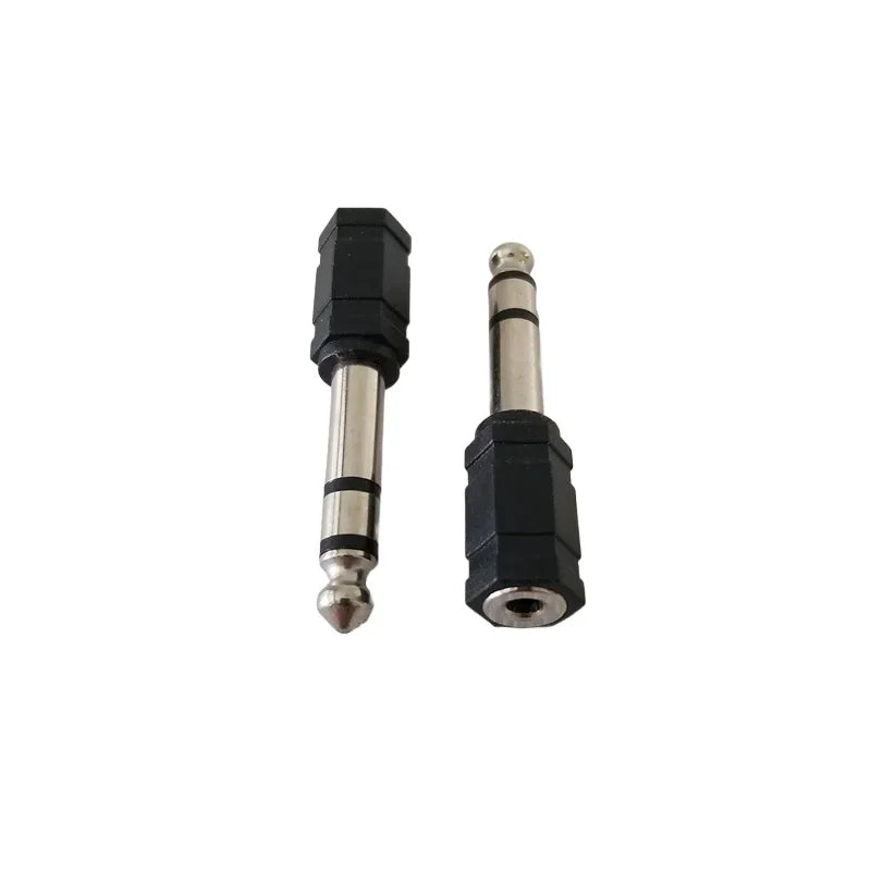 6.5mm to 3.5mm Adapter Converter Electronic Drum Plug Headphone Connector Jack