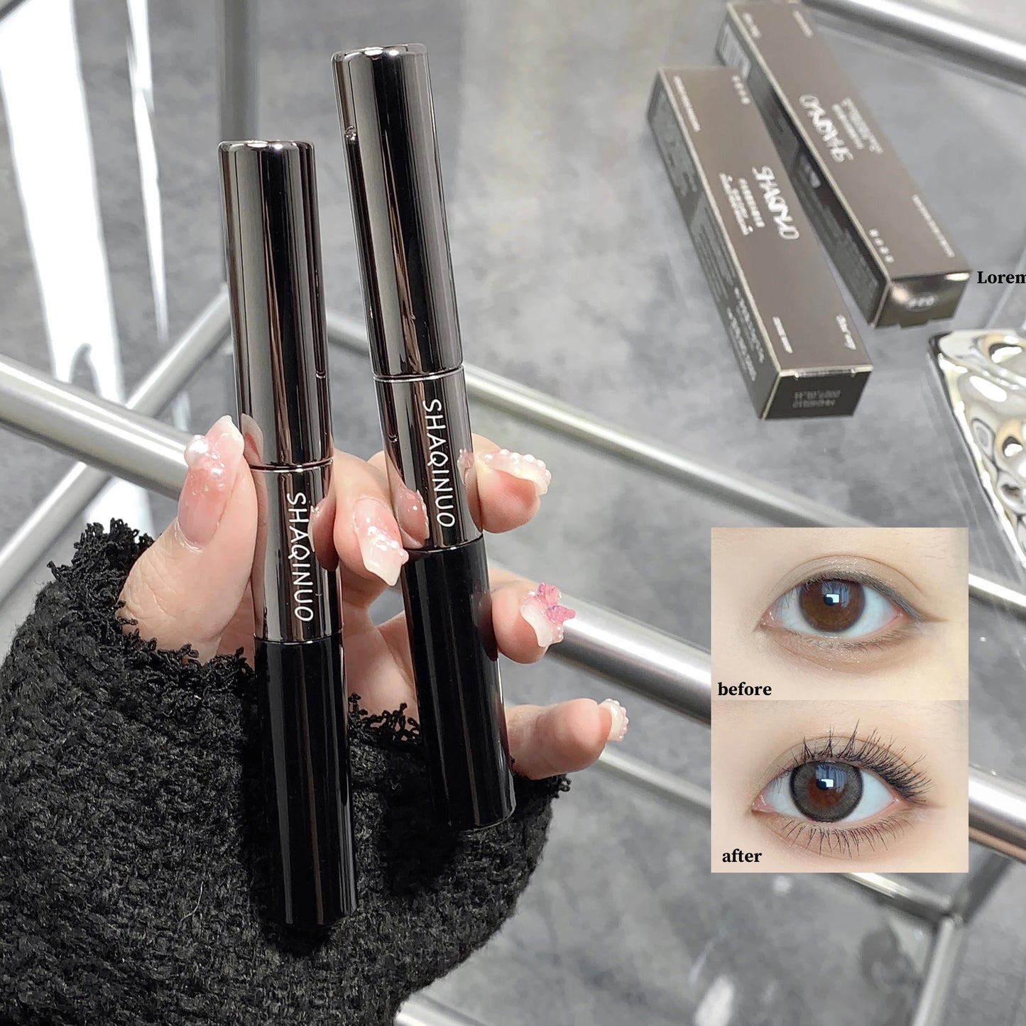 2 In 1 Volume And Length Waterproof Mascara