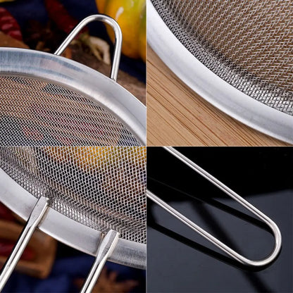 3Pcs Stainless Steel Juice & Soya Milk Strainer