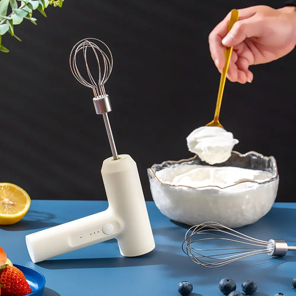1 Pcs Wireless Electric Food Mixer